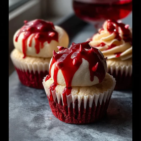 Vampire Bite Halloween Cupcakes: A Spooky Delight with a Deliciously Sinister Twist