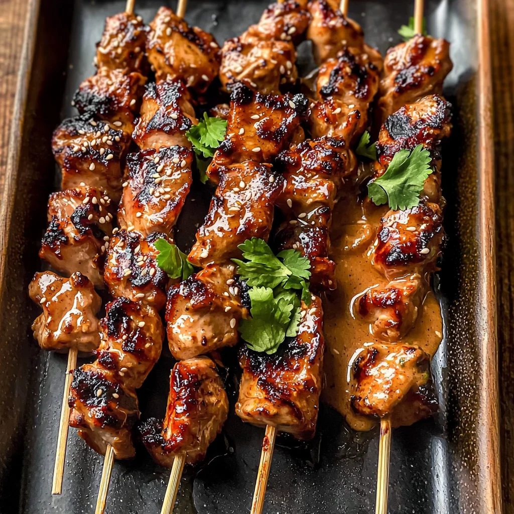 Easy Grilled Thai Chicken Skewers: An Amazing Ultimate Recipe