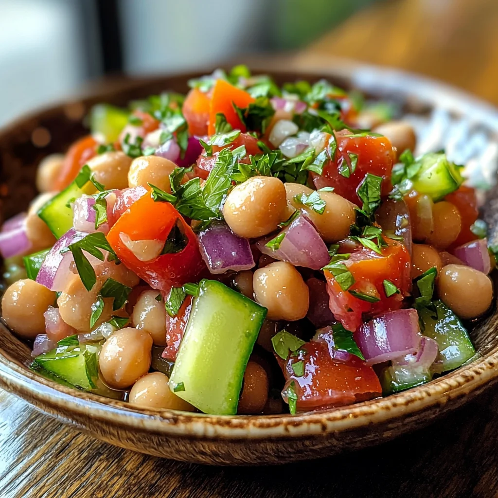 Mediterranean Bean Salad