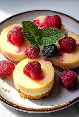 Mini Protein Cheesecakes