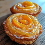 Peach Pie Cruffins
