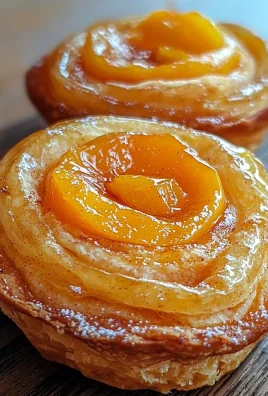 Peach Pie Cruffins