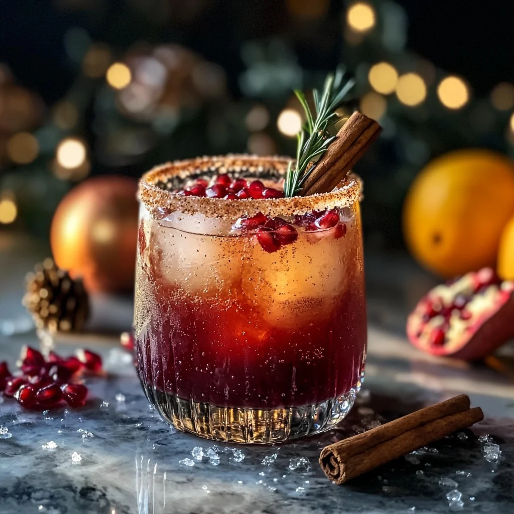 Spiced Christmas Margarita