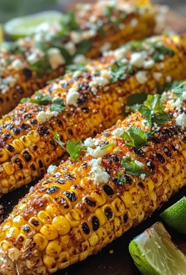 Spicy Creamy Cajun Corn Cob