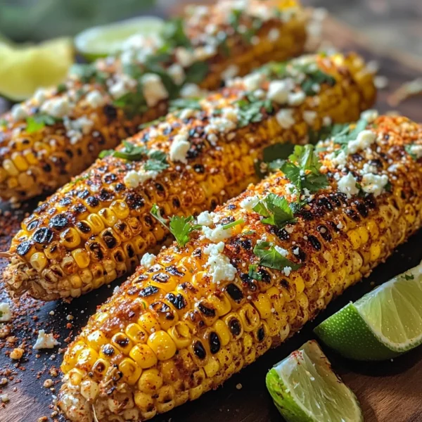 Spicy Creamy Cajun Corn Cob