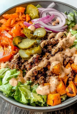 Sweet Potato Burger Bowl